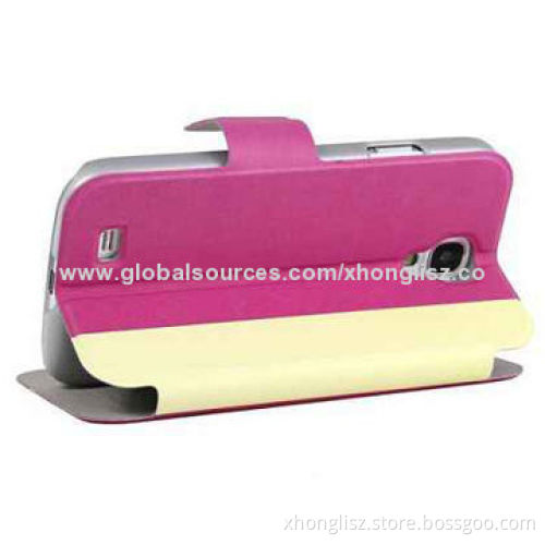 Contrasting Colors Matching Design Leather Case with Stand Function, OEM/ODM Orders Welcomed